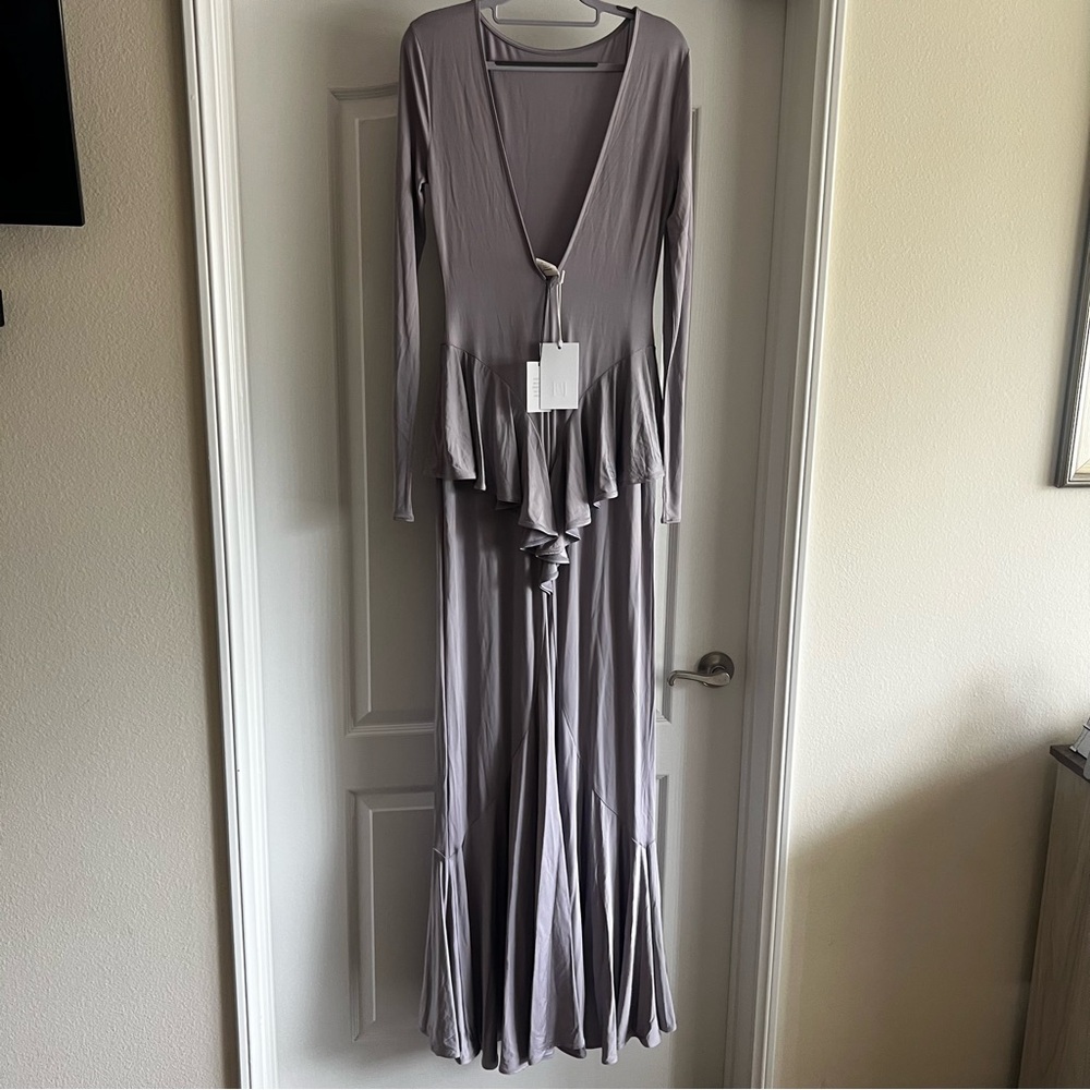 Helsa Amala Jersey Maxi Dress in Lavender Size Large NEW! New with tags! - Picture 8 of 11